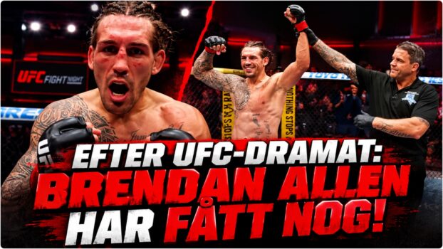 Brendan Allen under UFC Vegas 122
