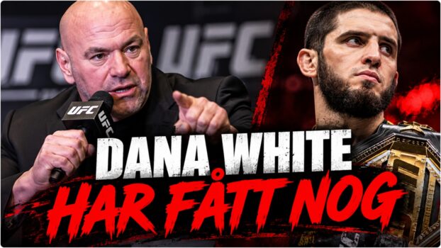 Dana White under UFC-presskonferens