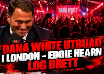 Dana White under presskonferens om Fury Joshua