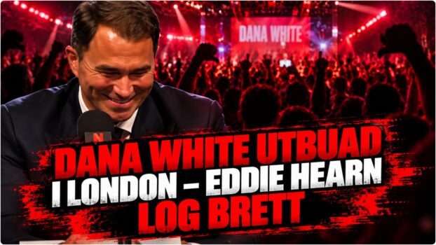 Dana White under presskonferens om Fury Joshua