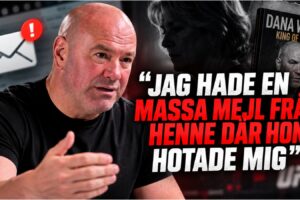 Dana White vid ett UFC-evenemang