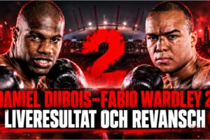 Daniel Dubois och Fabio Wardley infor returmatchen
