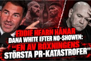Eddie Hearn efter Fury Joshua presskonferens