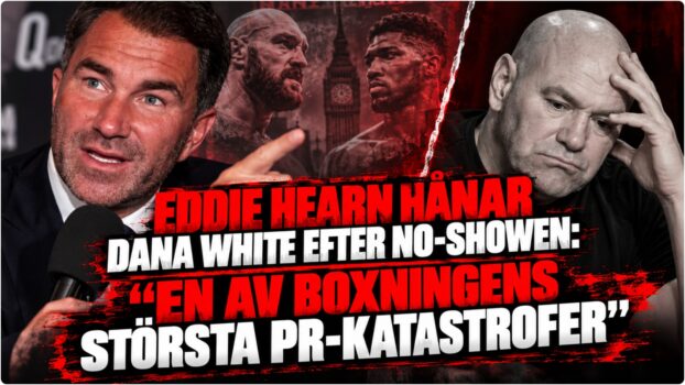 Eddie Hearn efter Fury Joshua presskonferens
