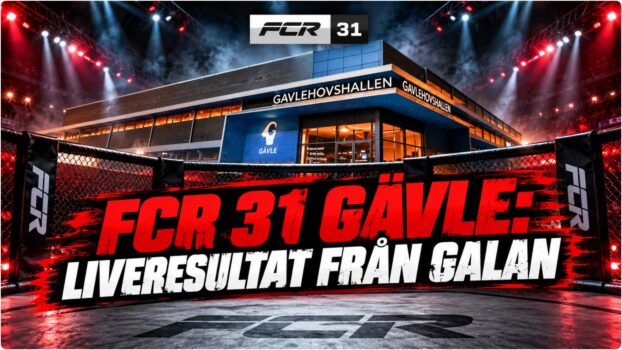 FCR 31 matchkort med fighters i Gavle