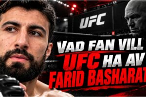 Farid Basharat i UFC-buren
