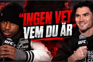 Joaquin Buckley och Mike Malott infor UFC Edmonton