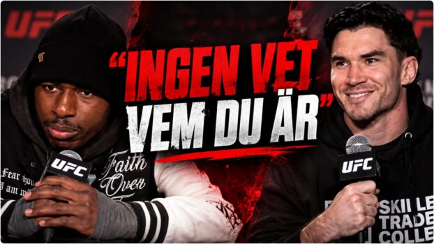 Joaquin Buckley och Mike Malott infor UFC Edmonton