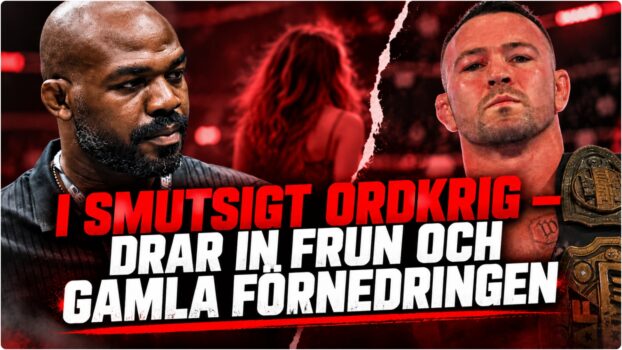 Jon Jones och Colby Covington UFC-fighters