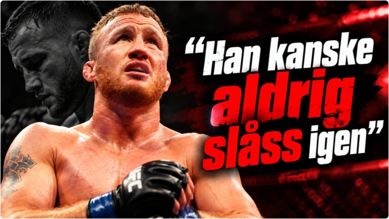 Justin Gaethje i UFC-oktagonen