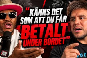 Kamaru Usman och Henry Cejudo under Pound 4 Pound
