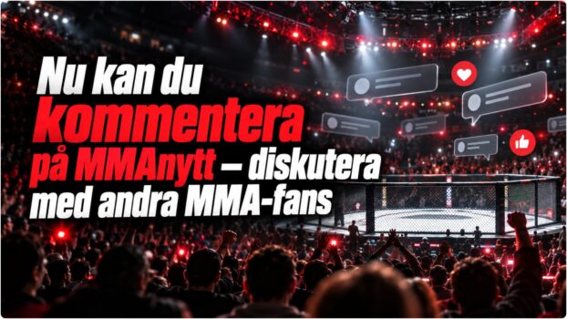 MMAnytt lanserar kommentarsfunktion for MMA-fans
