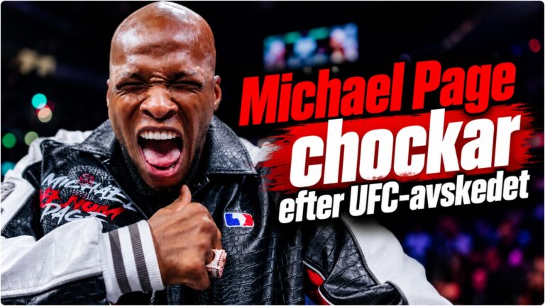 MMA News - Michael-Venom-Page-poserar-framfor-kameran