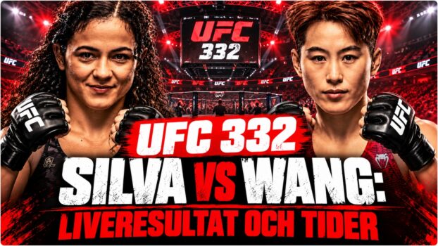 Natalia Silva och Wang Cong infor UFC 332