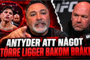 Oscar De La Hoya under intervju om Dana White och TKO