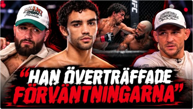 Payton Talbott efter segern mot Deiveson Figueiredo pa UFC 332