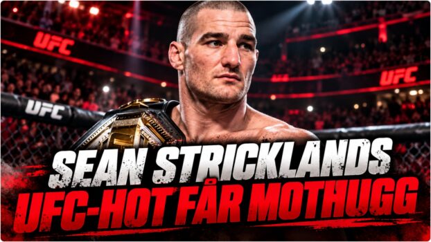 Sean Strickland i UFC-oktagonen