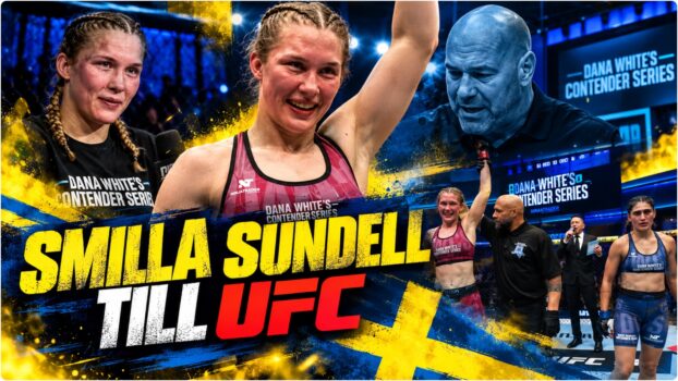 Smilla Sundell och Dana White i MMA-montage