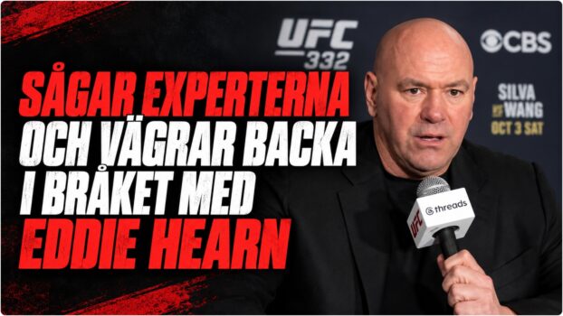 UFC 332 dana svarar pa kritiken